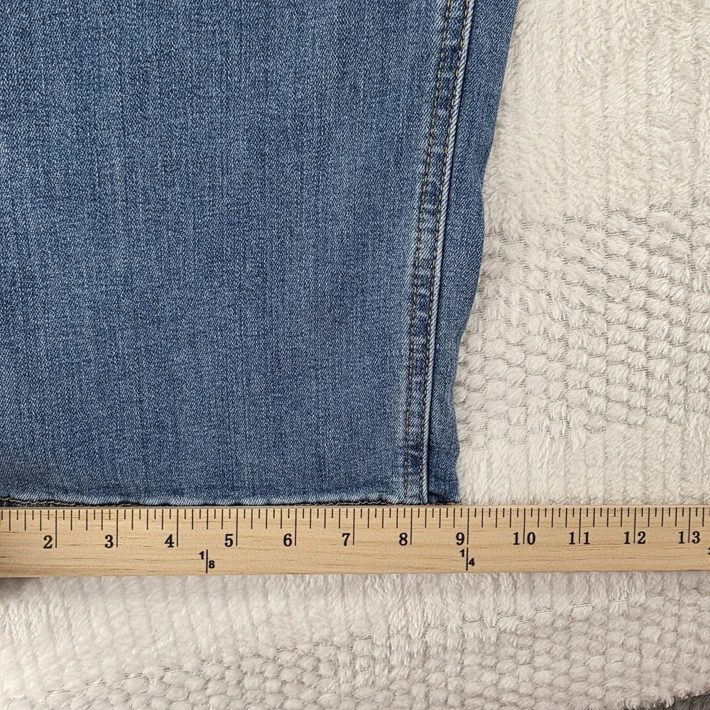 Levis 541 Athletic Taper Mens Jeans 52x28 Stretch Medium Wash Blue Big Tall